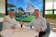 Timpaan en Henselmans tekenen samenwerkingsovereenkomst 32 woningen Pioenhof Hensbroek 